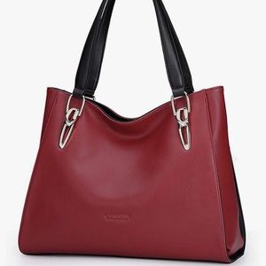 Burgundy Leather Purse